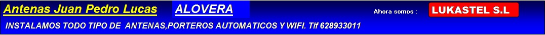 Instalacion de todo tipo de antenas,porteros y wifi.TLF,628933011