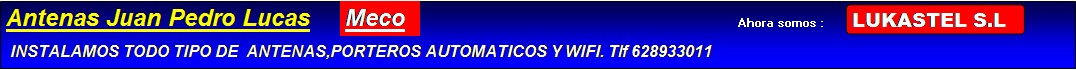 Instalacion de todo tipo de antenas,porteros y wifi.TLF,628933011
